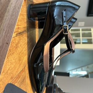 J Crew Black Patent Leather Dress Shoes!